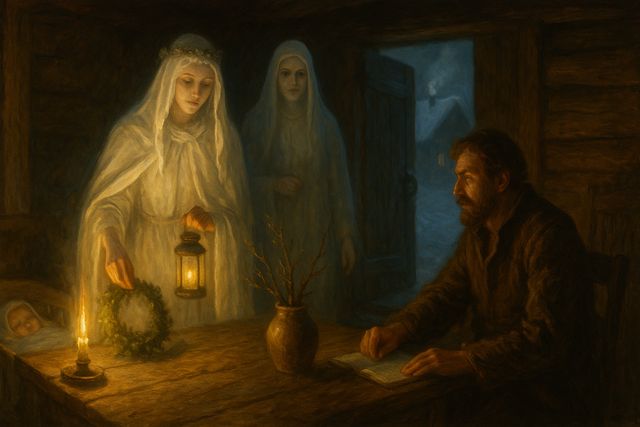 Barborky navštěvují stavení